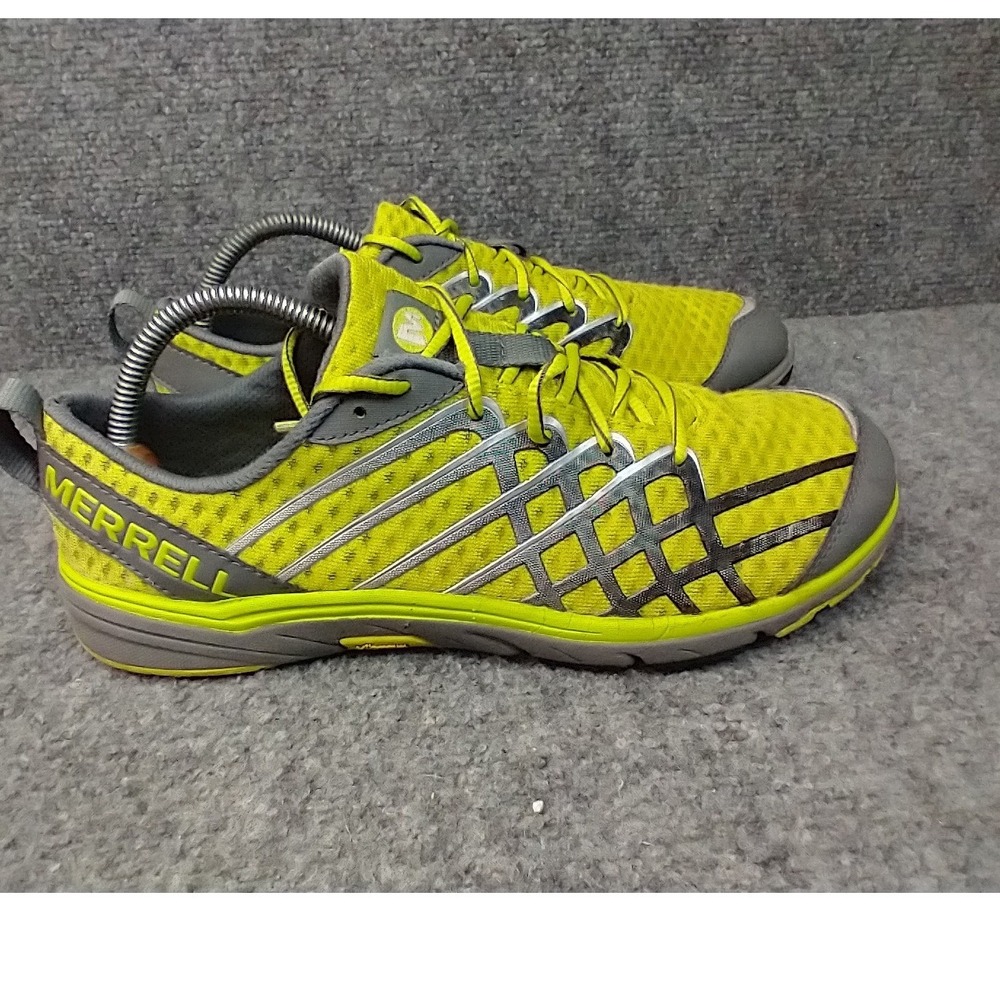 Merrell Mix Master 2 Running Shoes Mens 8 Yellow Sulphur Springs J40011 Vibram
